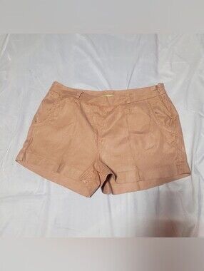 Gianni Bini Linen Blend Shorts, Size 29